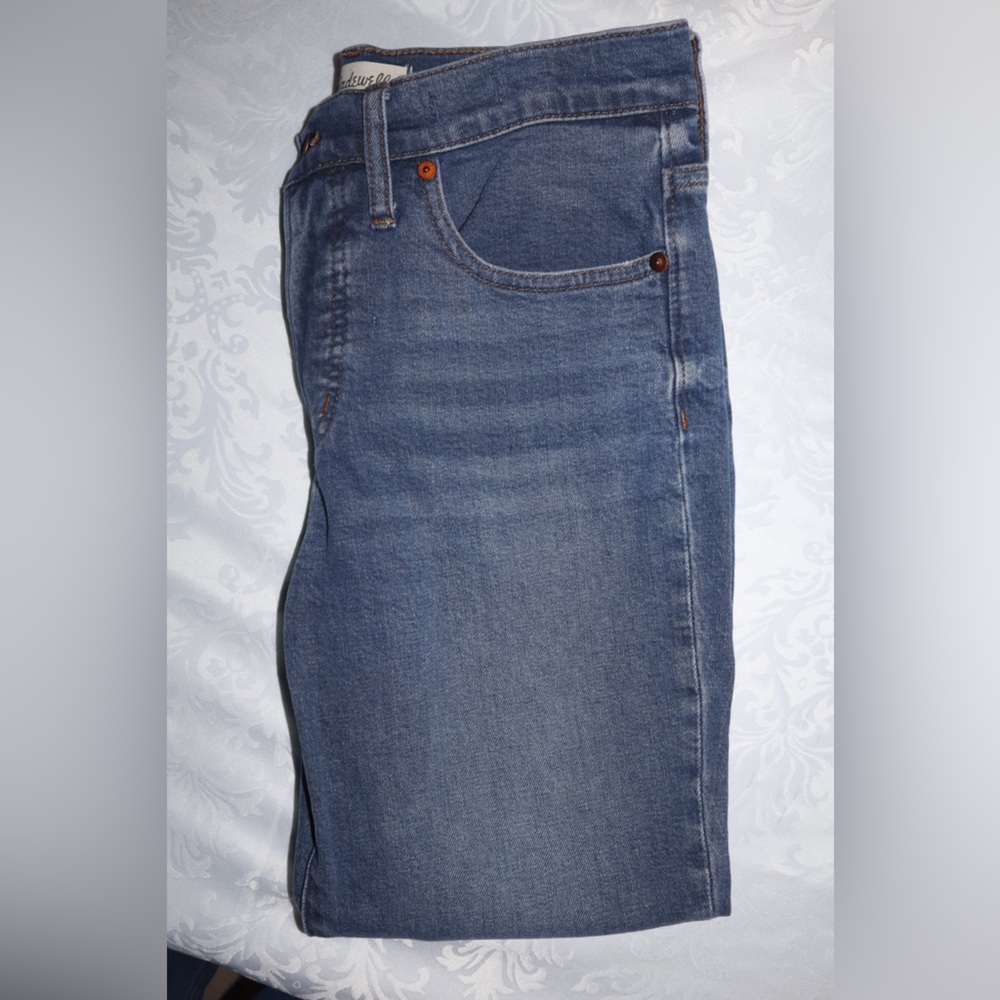 Madewell Women's Skinny Jeans in Medium Blue Denim